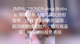 [MP4/ 790M]&nbsp;&nbsp; 御姐系新人网红美女自慰首秀，拨开丁字裤假屌猛插，圆润美臀翘起掰穴，特写骚逼洞，娇喘呻吟很是诱惑