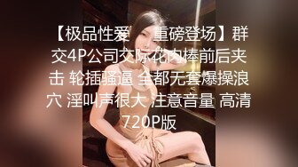 两个高颜值洋妞，蒙眼伺候一个大屌帅哥，被轮流操嫩穴