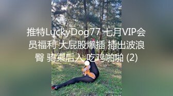 推特LuckyDog77 七月VIP会员福利 大屁股爆插 插出波浪臀 骑乘后入 吃鸡啪啪 (2)