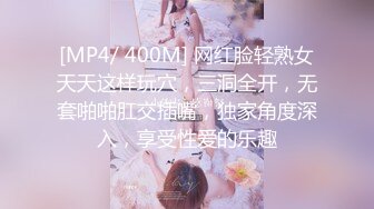 [MP4/ 400M] 网红脸轻熟女天天这样玩穴，三洞全开，无套啪啪肛交插嘴，独家角度深入，享受性爱的乐趣