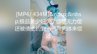 [MP4/ 280M] 牛仔短裤大长腿贫乳美女和炮友居家啪啪，近距离特写交舔屌，翘起屁股舔逼后入撞击美臀