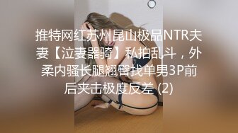 推特网红苏州昆山极品NTR夫妻【泣妻器骑】私拍乱斗，外柔内骚长腿翘臀找单男3P前后夹击极度反差 (2)