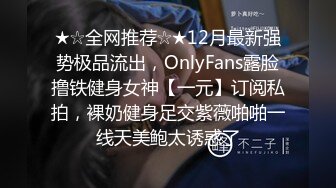 ★☆全网推荐☆★12月最新强势极品流出，OnlyFans露脸撸铁健身女神【一元】订阅私拍，裸奶健身足交紫薇啪啪一线天美鲍太诱惑了