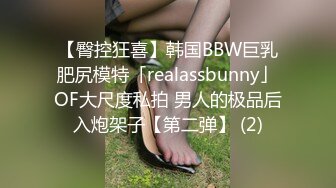 【臀控狂喜】韩国BBW巨乳肥尻模特「realassbunny」OF大尺度私拍 男人的极品后入炮架子【第二弹】 (2)